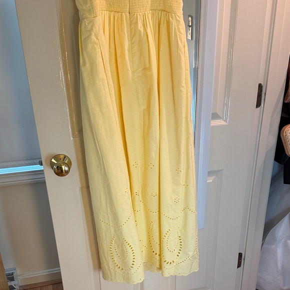 Calypso St. Barth Yellow Midi Dress - Picture 6 of 6